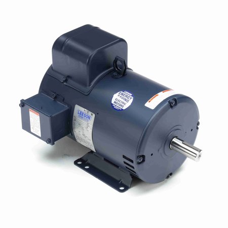 LEESON 7.50Hp Air Compressor Motor, 1 Phase, 3600 Rpm, 208-230 V, 184T Frame, Odp 132044.00